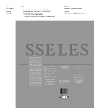 LABEL LESS EVERYDAY ELEMENTS SPF 30 BROAD SPECTRUM MINERAL SUNSCREEN LOTION.jpg LABEL LESSE EVERYDAY ELEMENTS SPF 30 BROAD SPECTRUM MINERAL SUNSCREEN CREAM - LABEL LESS EVERYDAY ELEMENTS SPF 30 BROAD SPECTRUM MINERAL SUNSCREEN LOTION